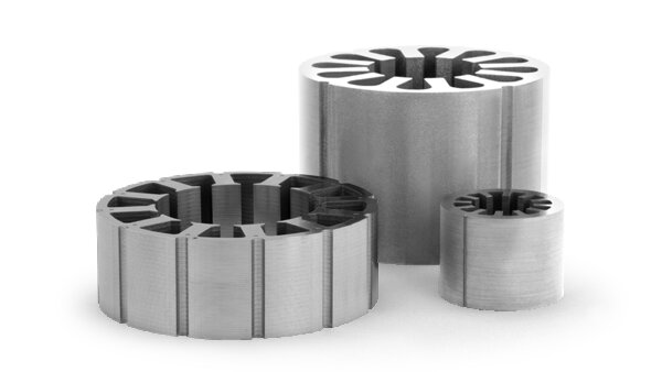 Various CoFe Lamination Packages using different Technologies